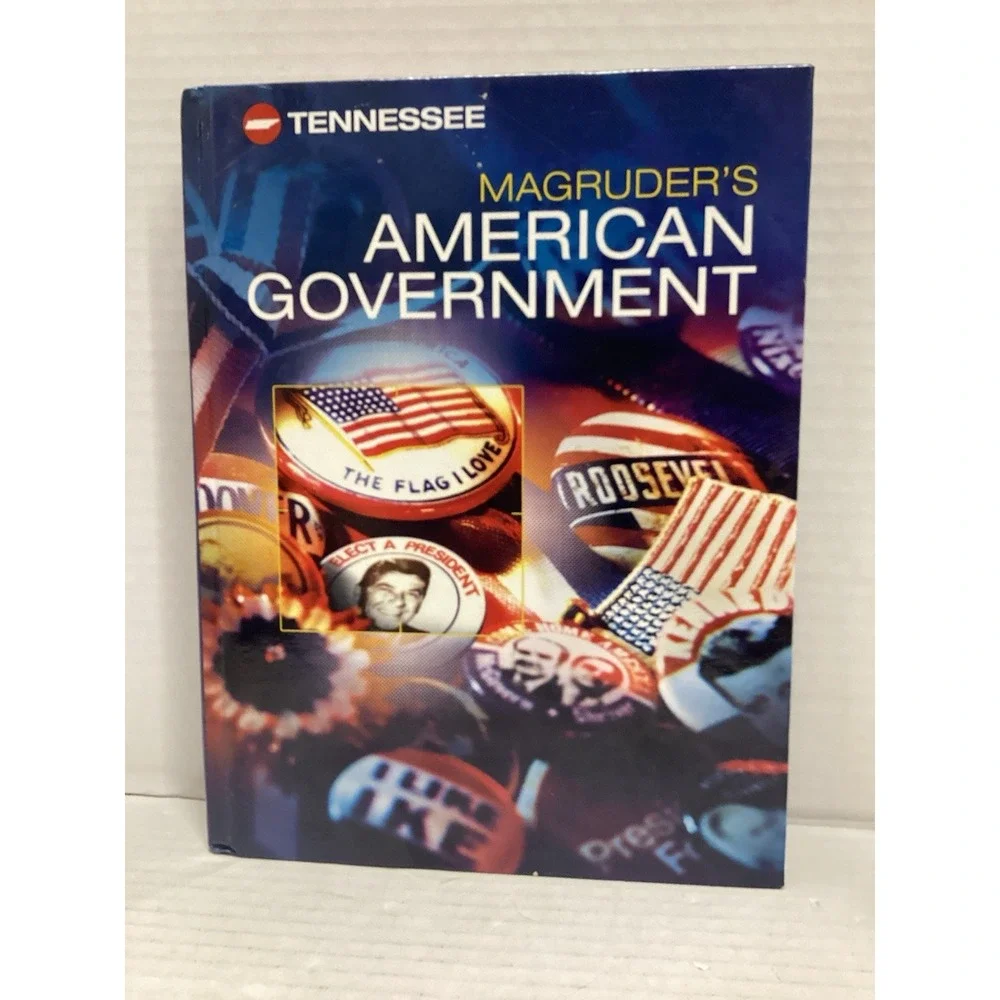 Magruder's American Government, Hardcover Tennessee, Topic 1-14, 9781418286972